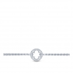 ルイヴィトン Louis Vuitton ブラスレ チェーン アンプラント ダイヤモンド ブレスレット Q95622