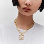 ルイヴィトン Louis Vuitton コリエ B ブロッサム ネックレス Q94466