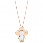 ルイヴィトン Louis Vuitton ヴィヴィアン ゴールド ダイヤ ネックレス Q93800