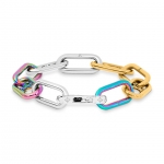 ルイヴィトン LOUIS VUITTON ブラスレ シグネチャー チェーン ロゴ M80178