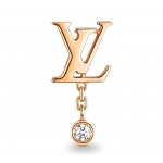 ルイヴィトン ピュス イディール ブロッサム LVロゴ・片耳ピアス２個セット Q96549