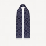  LOUIS VUITTON エシャルプ・モノグラム コージー・マリーヌ M73456