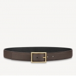 ルイヴィトン Louis Vuitton×サンチュール・LVキャッチ リバーシブル M0334T