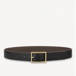 ルイヴィトン Louis Vuitton×サンチュール・LVキャッチ リバーシブル M0334T