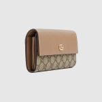 グッチ GUCCI GGマーモント・レザー コンチネンタルウォレット 二つ折り長財布 456116 17WAG 5788