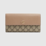 グッチ GUCCI GGマーモント・レザー コンチネンタルウォレット 二つ折り長財布 456116 17WAG 5788