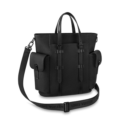 ルイヴィトン Louis Vuitton クリストファー・トート ショルダーバッグ 黒 M58479