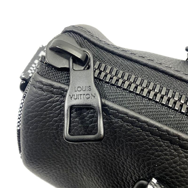 ルイ・ヴィトン LOUIS VUITTON キーポルXS ダミエ ディストーテッドキャンバス M80202