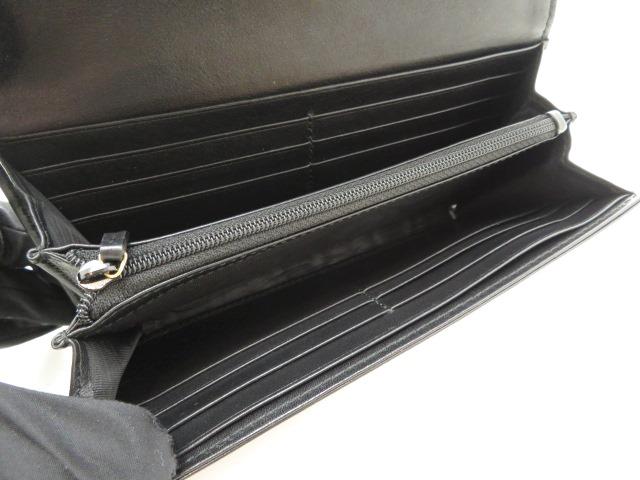 GUCCI グッチ  GG ZIP財布 二つ折り長財布 ブラック 443436
