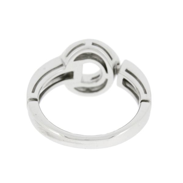 ブルガリ ブルガリブルガリ リング K18WG ホワイトゴールド ダイヤモンド 指輪 AN854619 8号 BBリング BVLGARI