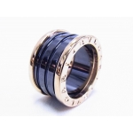 BVLGARI ブルガリ ビーゼロワン リング B-zero1 750 18K　PG ピンクゴールド ブラックセラミック AN855563