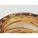 BVLGARI　ブルガリ B-ZERO1　デザインレジェンドリング  K18PG/セラミック  BG865522