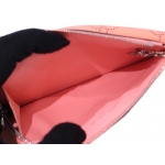 LOUIS VUITTON　ポルト カルト･レクト ヴェルソ マヒナ コーラル コインケース 小銭入れ キーケース レディース M81288