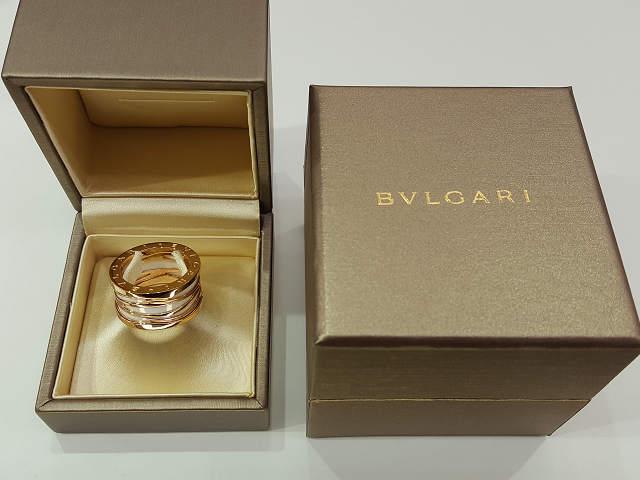 BVLGARI　ブルガリ B-ZERO1　デザインレジェンドリング  K18PG/セラミック   BG855459