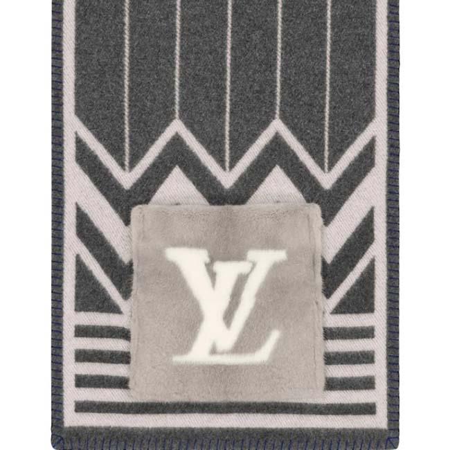 ルイヴィトン Louis Vuitton マフラー カラコウォームファースカーフ M76041
