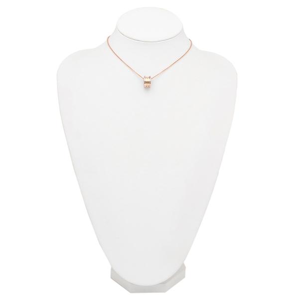 BVLGARI ネックレス ブルガリ CL857655 ビーゼロワン パーフェクトミステイク ペンダント シルバー/ローズゴールド