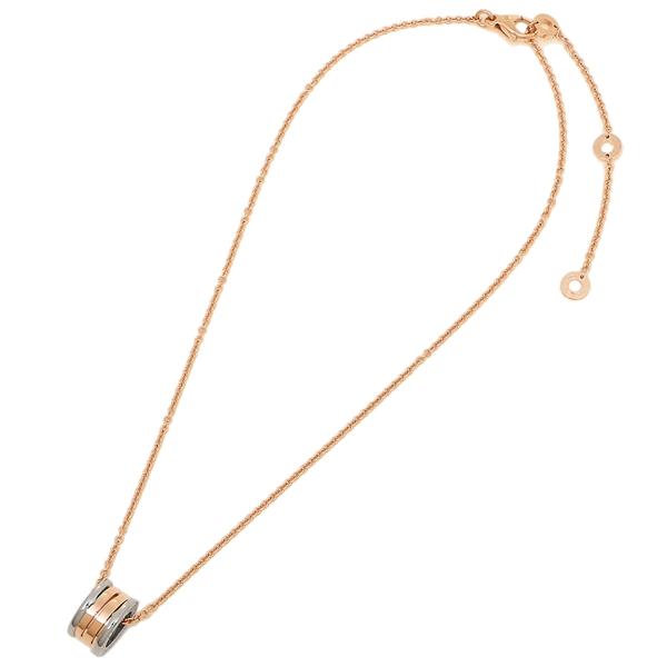BVLGARI ネックレス ブルガリ CL857655 ビーゼロワン パーフェクトミステイク ペンダント シルバー/ローズゴールド