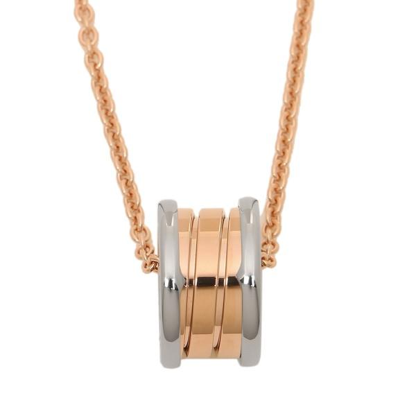 BVLGARI ネックレス ブルガリ CL857655 ビーゼロワン パーフェクトミステイク ペンダント シルバー/ローズゴールド