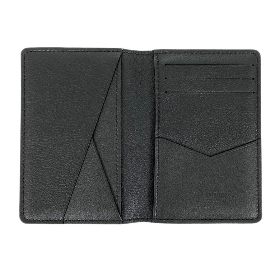 ルイ・ヴィトン LOUIS VUITTON オーガナイザー・ドゥ ポッシュ ノワール トリヨンレザー クレジットカードケース M58808