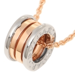 BVLGARI ネックレス ブルガリ CL857655 ビーゼロワン パーフェクトミステイク ペンダント シルバー/ローズゴールド