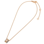 BVLGARI ネックレス ブルガリ CL857655 ビーゼロワン パーフェクトミステイク ペンダント シルバー/ローズゴールド