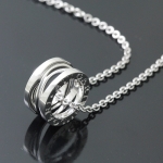 ブルガリ BVLGARI B-Zero1 レジェンド ネックレス CL858287 K18ホワイトゴールド
