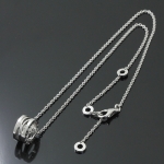 ブルガリ BVLGARI B-Zero1 レジェンド ネックレス CL858287 K18ホワイトゴールド
