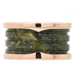 ブルガリ BVLGARI ビーゼロワン 4バンド リング 指輪・リング 750PG ボーエナイト BGH641225