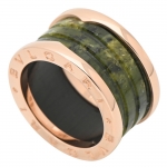ブルガリ BVLGARI ビーゼロワン 4バンド リング 指輪・リング 750PG ボーエナイト BGH641225