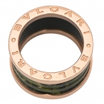 ブルガリ BVLGARI ビーゼロワン 4バンド リング 指輪・リング 750PG ボーエナイト BGH641225