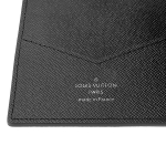 ルイヴィトン LOUIS VUITTON カードケース メンズ ノワール 黒 M64596