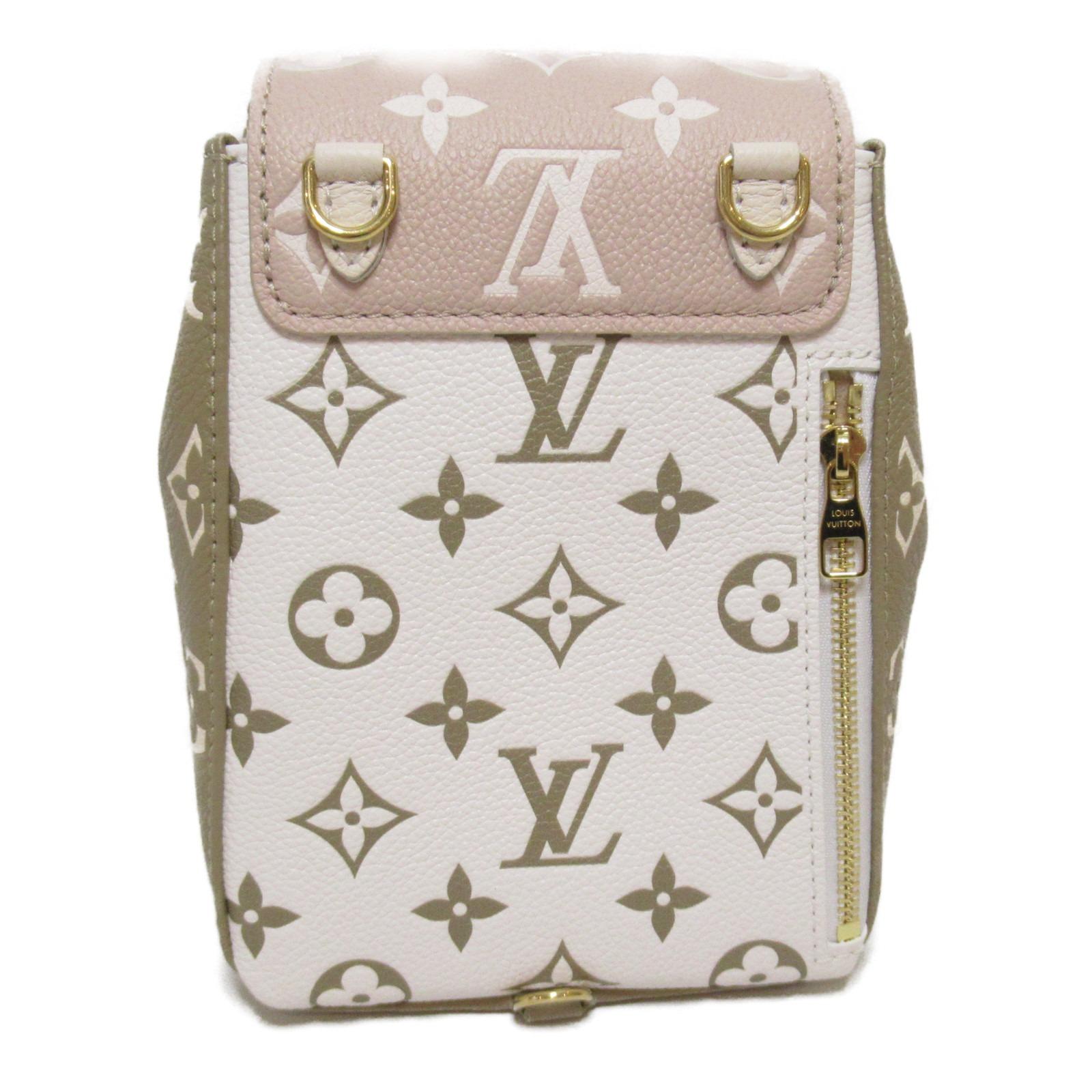 ルイ・ヴィトン LOUIS VUITTON タイニー・バックパック リュックサック PVCコーティングキャンバス モノグラム・アンプラント レディース M81351