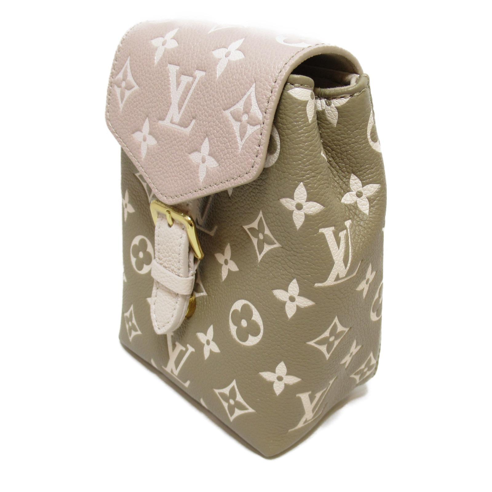 ルイ・ヴィトン LOUIS VUITTON タイニー・バックパック リュックサック PVCコーティングキャンバス モノグラム・アンプラント レディース M81351