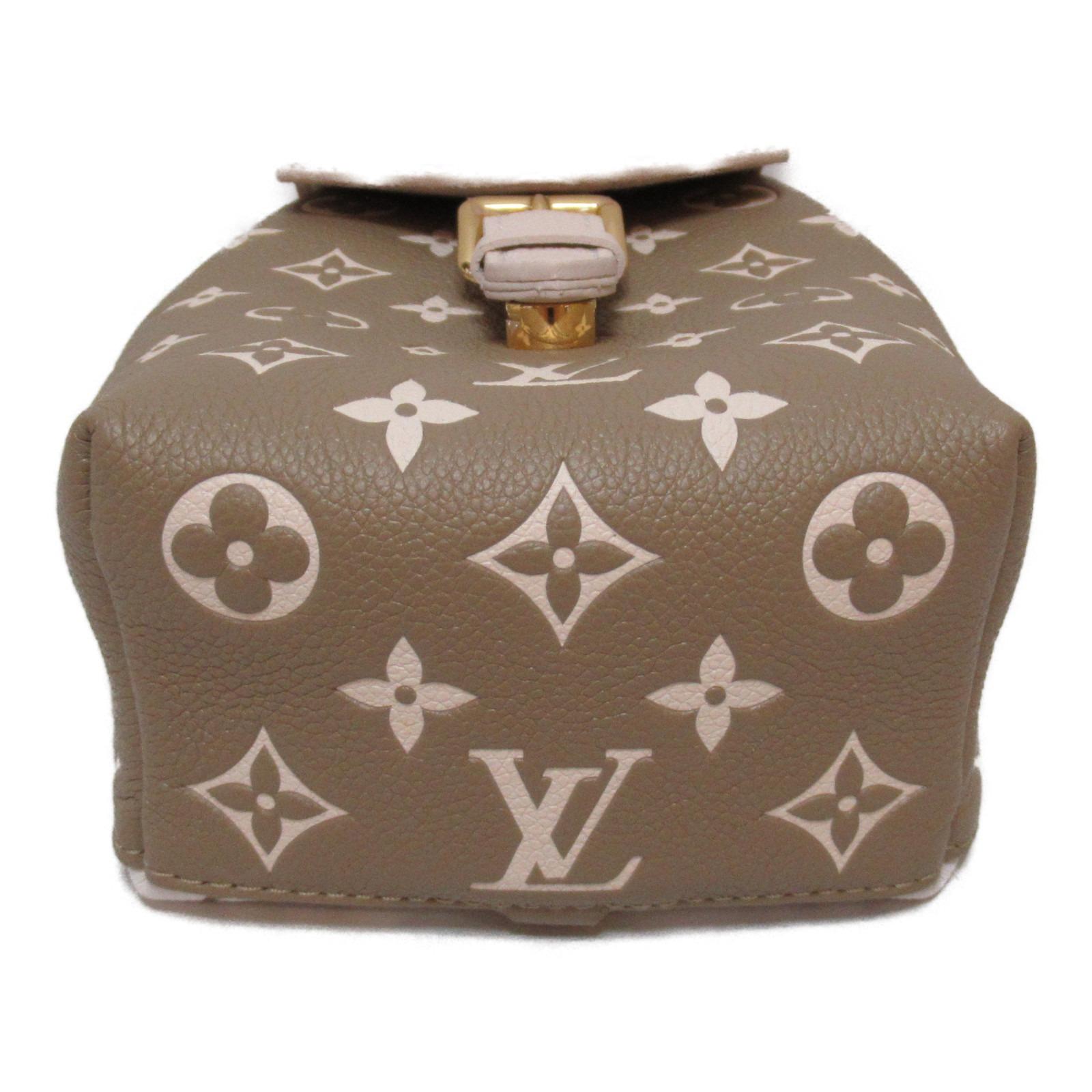 ルイ・ヴィトン LOUIS VUITTON タイニー・バックパック リュックサック PVCコーティングキャンバス モノグラム・アンプラント レディース M81351