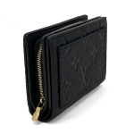 ルイヴィトン LOUIS VUITTON 財布 二つ折り ルイ・ヴィトン ポルトフォイユ・クレア グレインカーフレザー ノワール M80151
