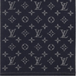 ルイ・ヴィトン LOUIS VUITTON エシャルプ・モノグラム デニム・グリ M76245