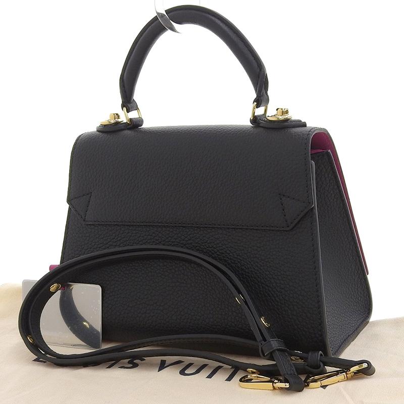 ルイ ヴィトン LOUIS VUITTON ツイストワンハンドルPM 2WAY ハンドバッグ ショルダーバッグ レザー ノワール M57093
