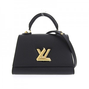 ルイ ヴィトン LOUIS VUITTON ツイストワンハンドルPM 2WAY ハンドバッグ ショルダーバッグ レザー ノワール M57093