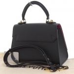 ルイ ヴィトン LOUIS VUITTON ツイストワンハンドルPM 2WAY ハンドバッグ ショルダーバッグ レザー ノワール M57093