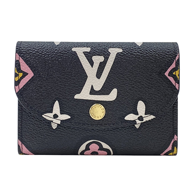 ルイヴィトン LOUIS VUITTON ポルトモネ・ロザリ モノグラム ノワール ワイルドアットハート カプセル・コレクション M80755