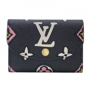ルイヴィトン LOUIS VUITTON ポルトモネ・ロザリ モノグラム ノワール ワイルドアットハート カプセル・コレクション M80755