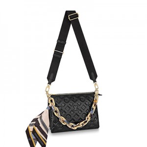 Louis Vuitton クッサン PM ラムレザー モノグラム ショルダー M20531