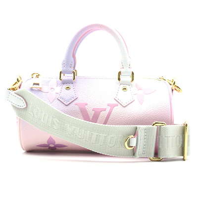 ルイ・ヴィトン LOUIS VUITTON パピヨンBB ２WAY  ハンドバッグ サンライズパステル M46078