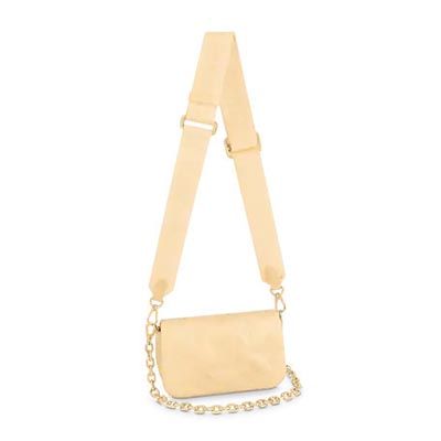ルイヴィトン Louis Vuitton ウォレットオンストラップ バブルグラム レザー M81400