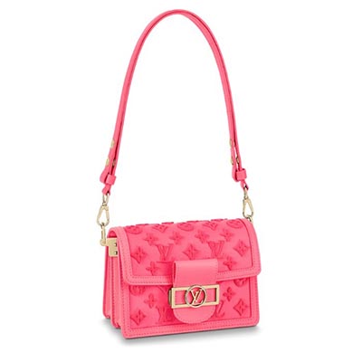 ルイヴィトン LOUIS VUITTON「LV ローズ・フルオ」ドーフィーヌ MINI M20747