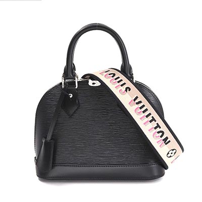 ルイ ヴィトン LOUIS VUITTON エピ アルマ BB 2way ハンド ショルダー バッグ レザー ノワール M59217
