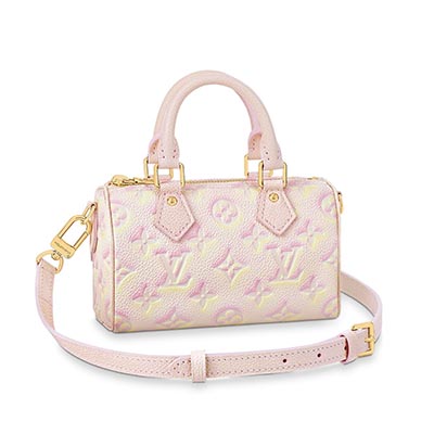 ルイヴィトン Louis Vuitton ナノ・スピーディ ショルダーバッグ ミニチュアサイズ ミニバッグ M81508