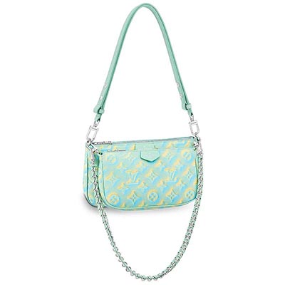 ルイヴィトン Louis Vuitton ショルダーバッグ ミュルティ・ポシェット・アクセソワール グリーン M46180