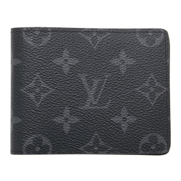 ルイヴィトン 二つ折り財布 スレンダー SLENDER モノグラム エクリプス M62294
