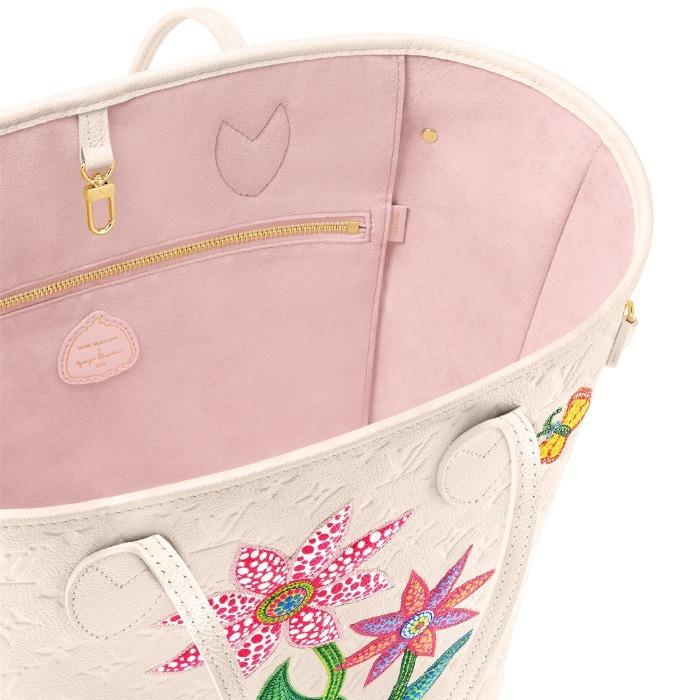 ルイヴィトン LV × YK 草間彌生 ネヴァーフル MM　フラワー M21733
